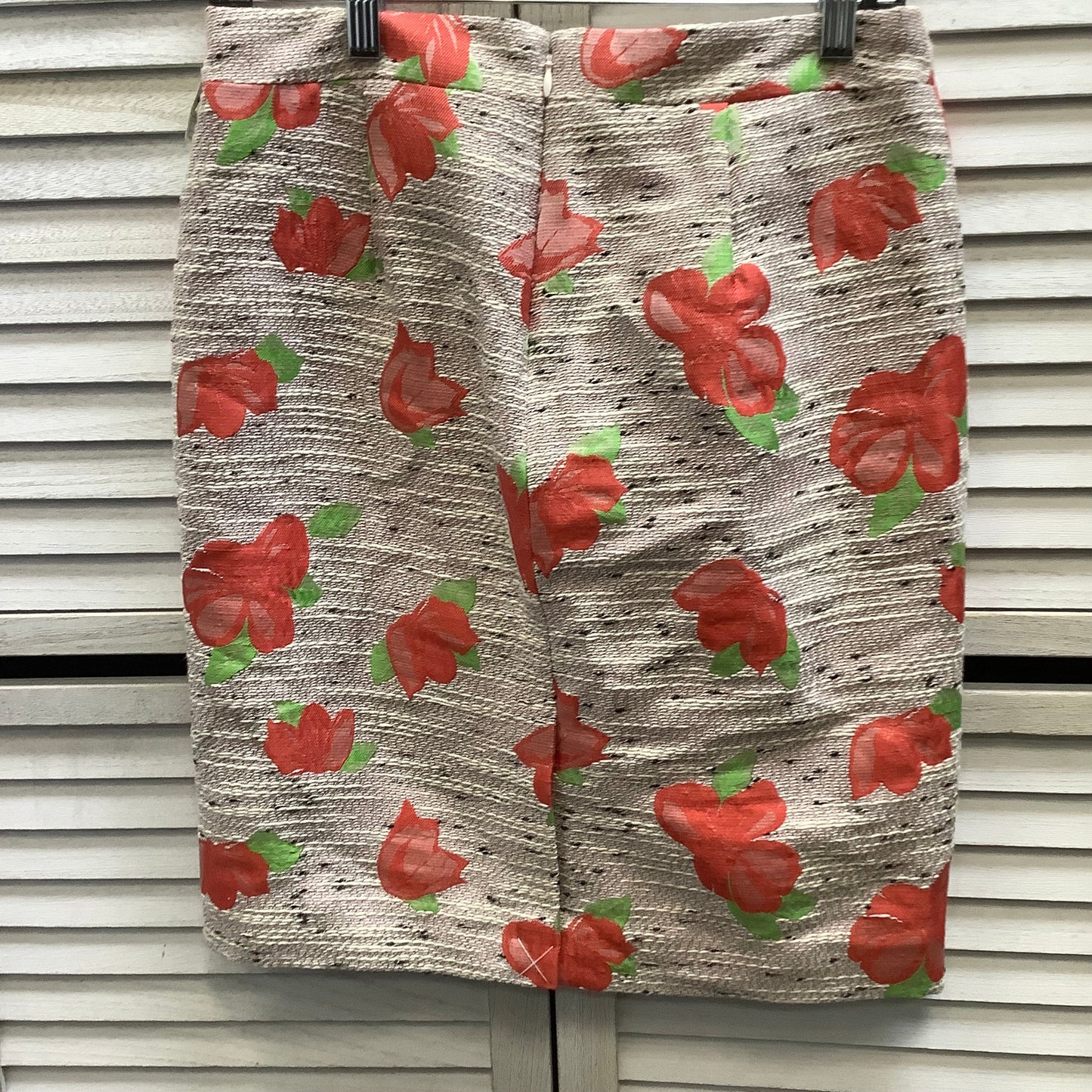 Skirt Midi By J. Crew In Floral Print, Size: 2