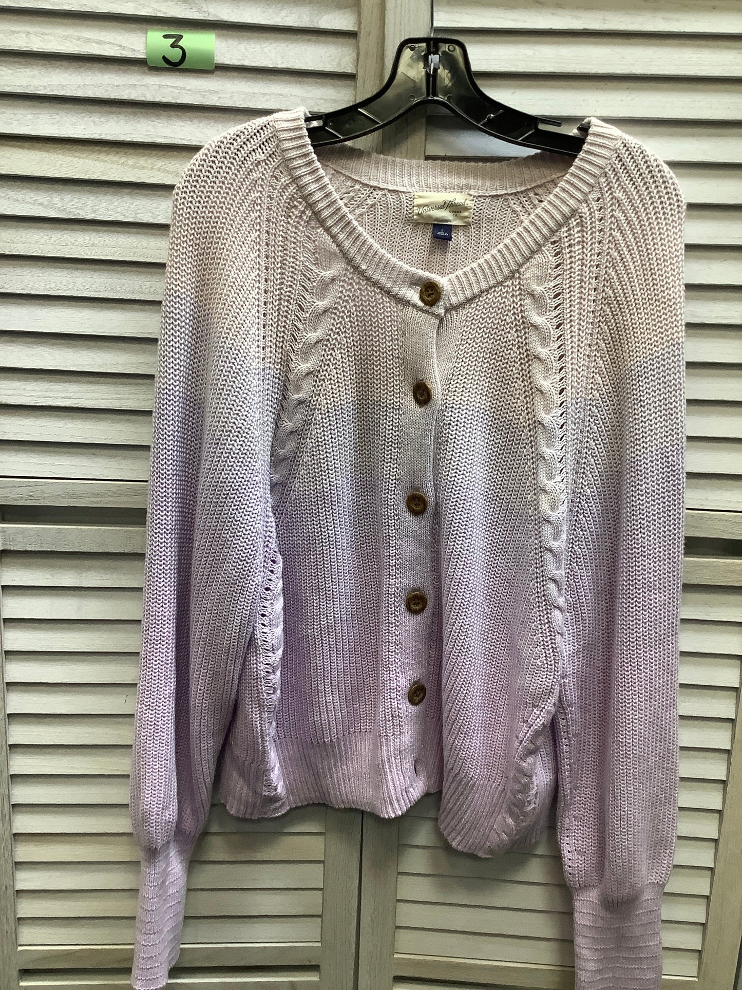 Purple Cardigan Universal Thread, Size L