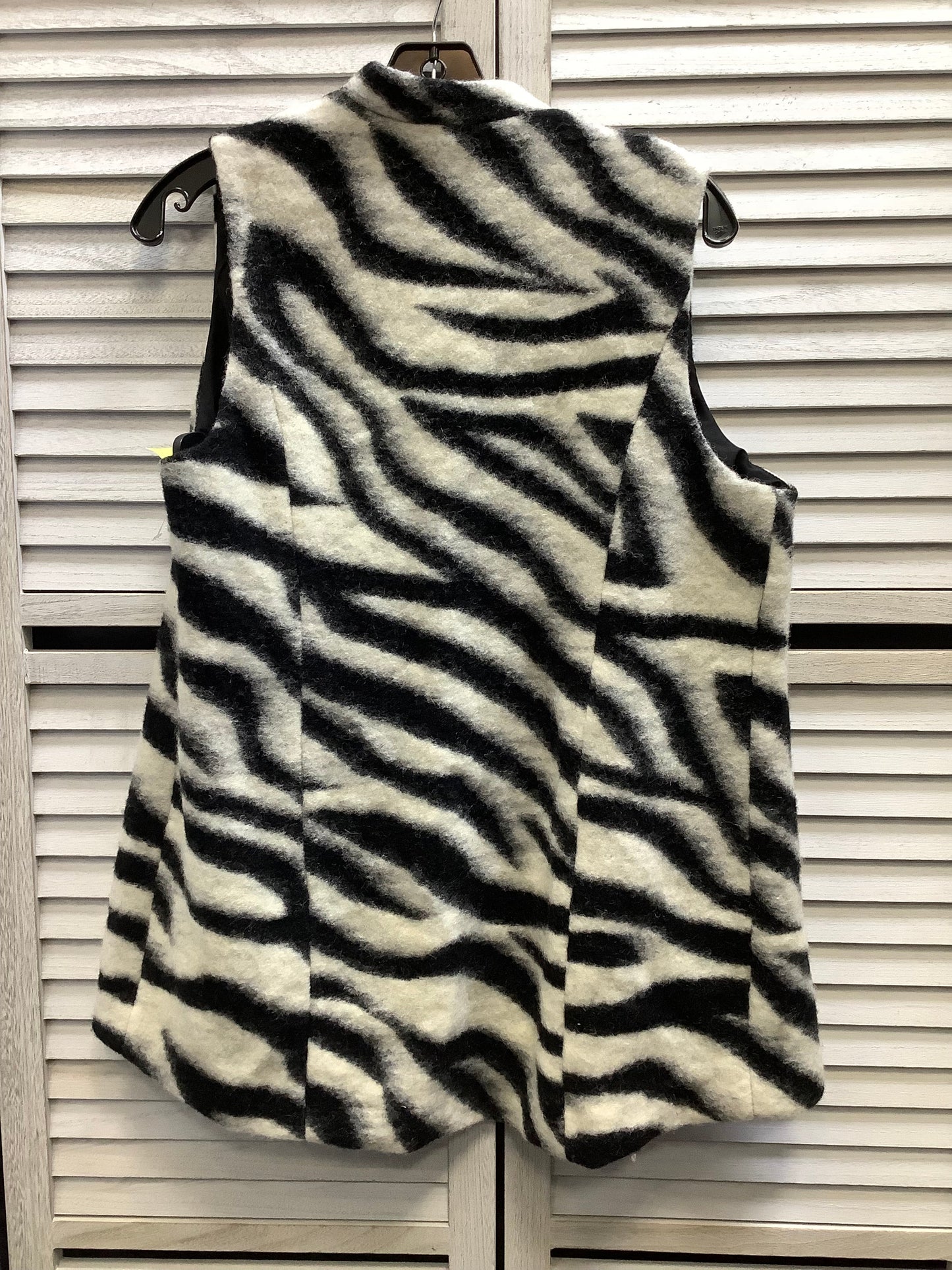 Vest Fleece By Chicos In Animal Print, Size: 0