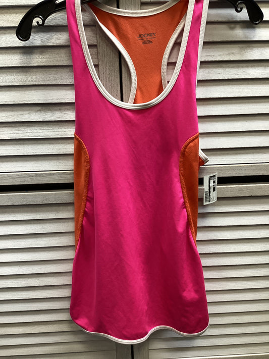 Athletic Tank Top By Jockey In Pink, Size: S