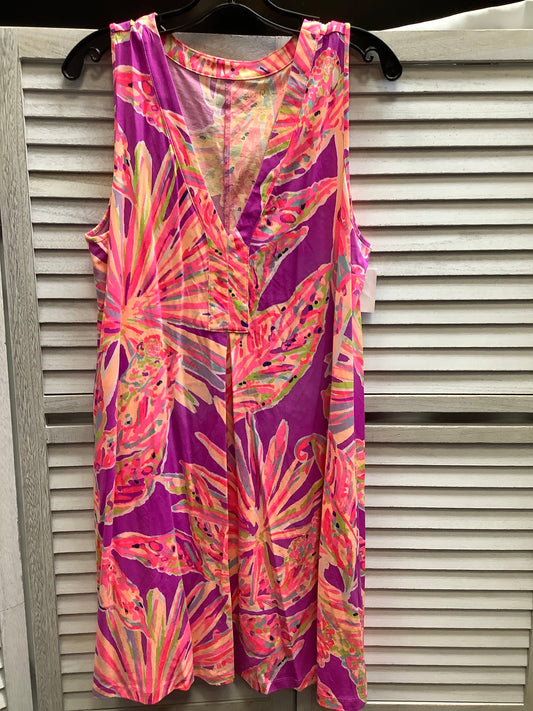 Multi-colored Dress Casual Short Lilly Pulitzer, Size Xl