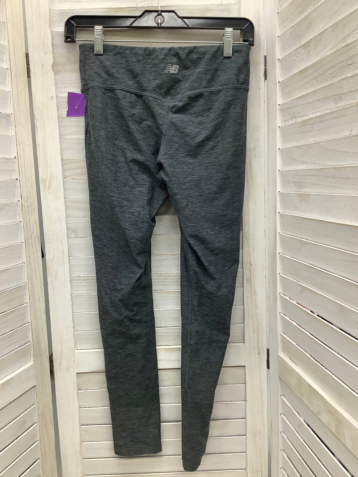 Grey Athletic Leggings New Balance, Size M