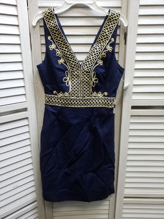 Navy Dress Designer Lilly Pulitzer, Size 0r