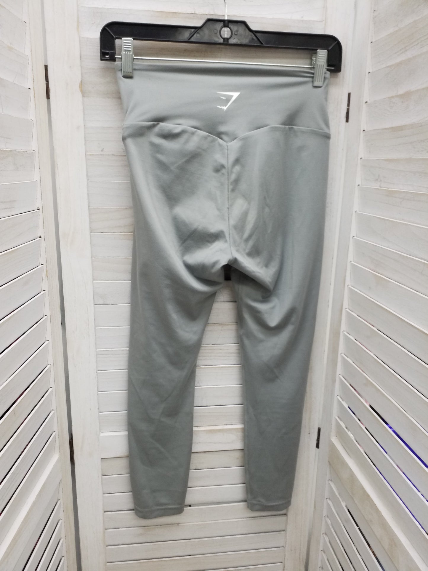 Grey Athletic Leggings Gym Shark, Size M