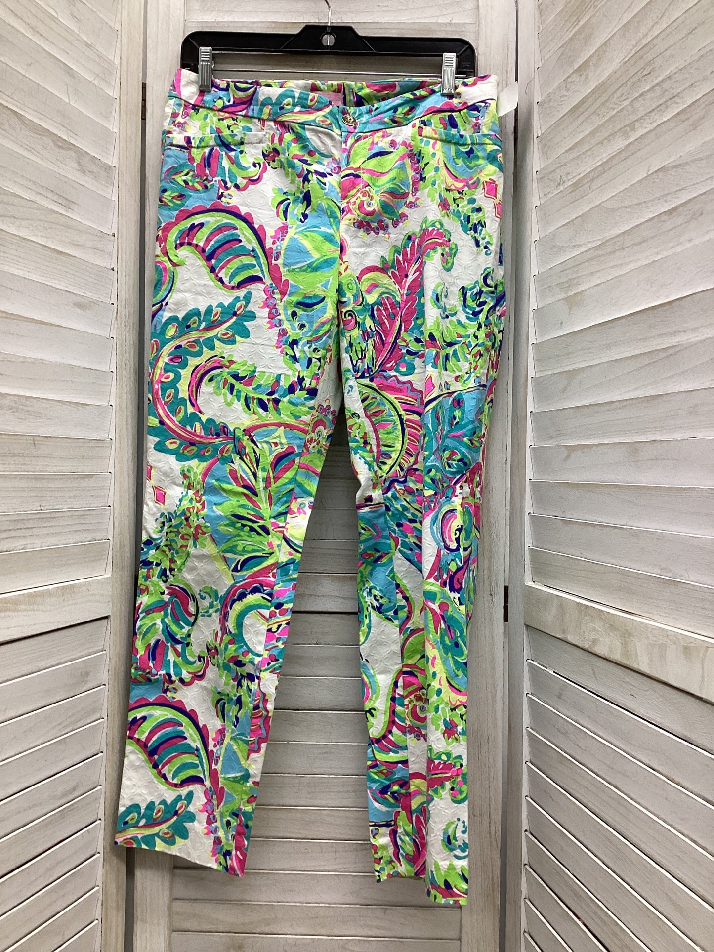 Pants Designer By Lilly Pulitzer In Multi-colored, Size: 10