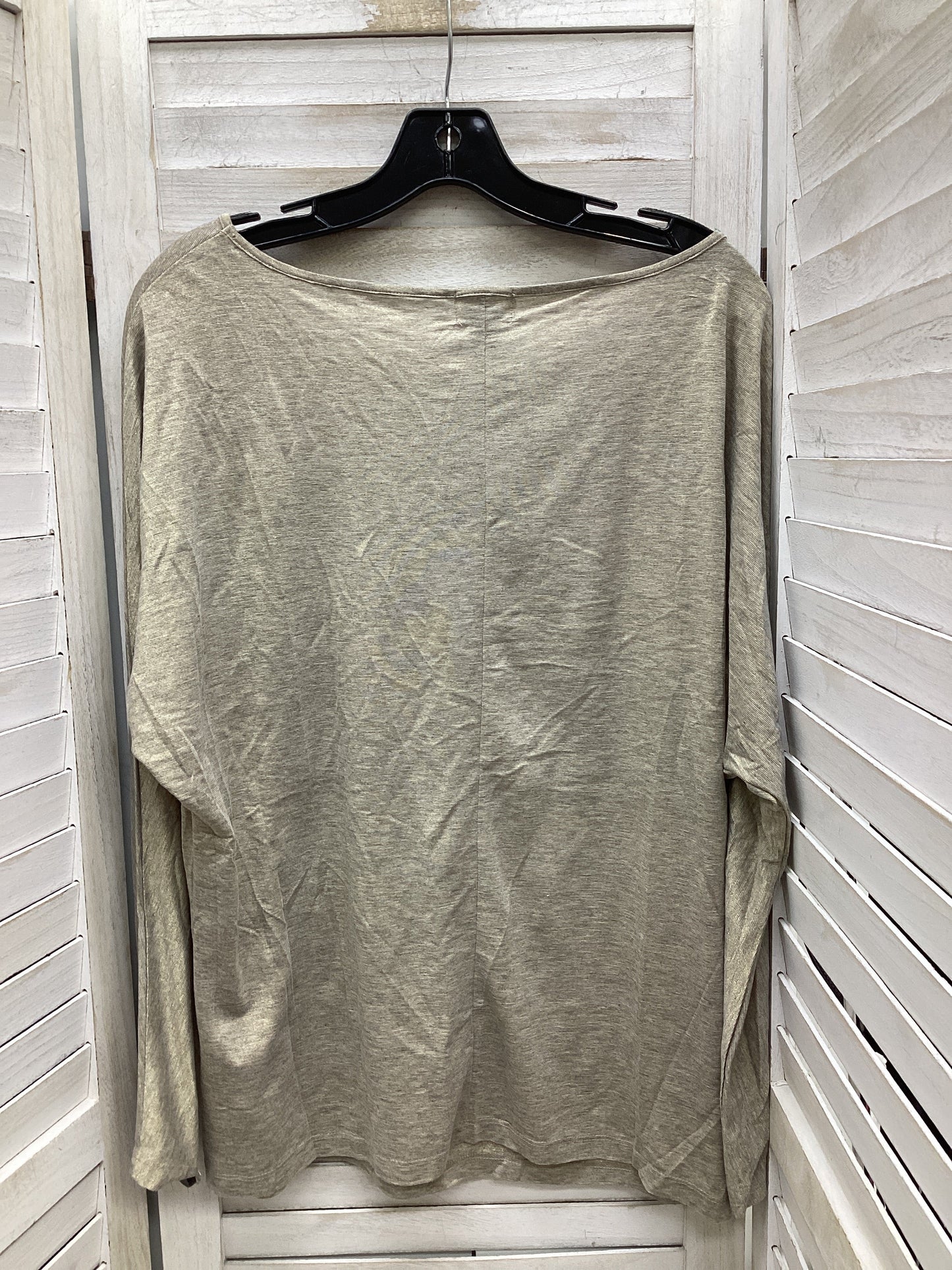 Top Long Sleeve By Old Navy In Gold, Size: L