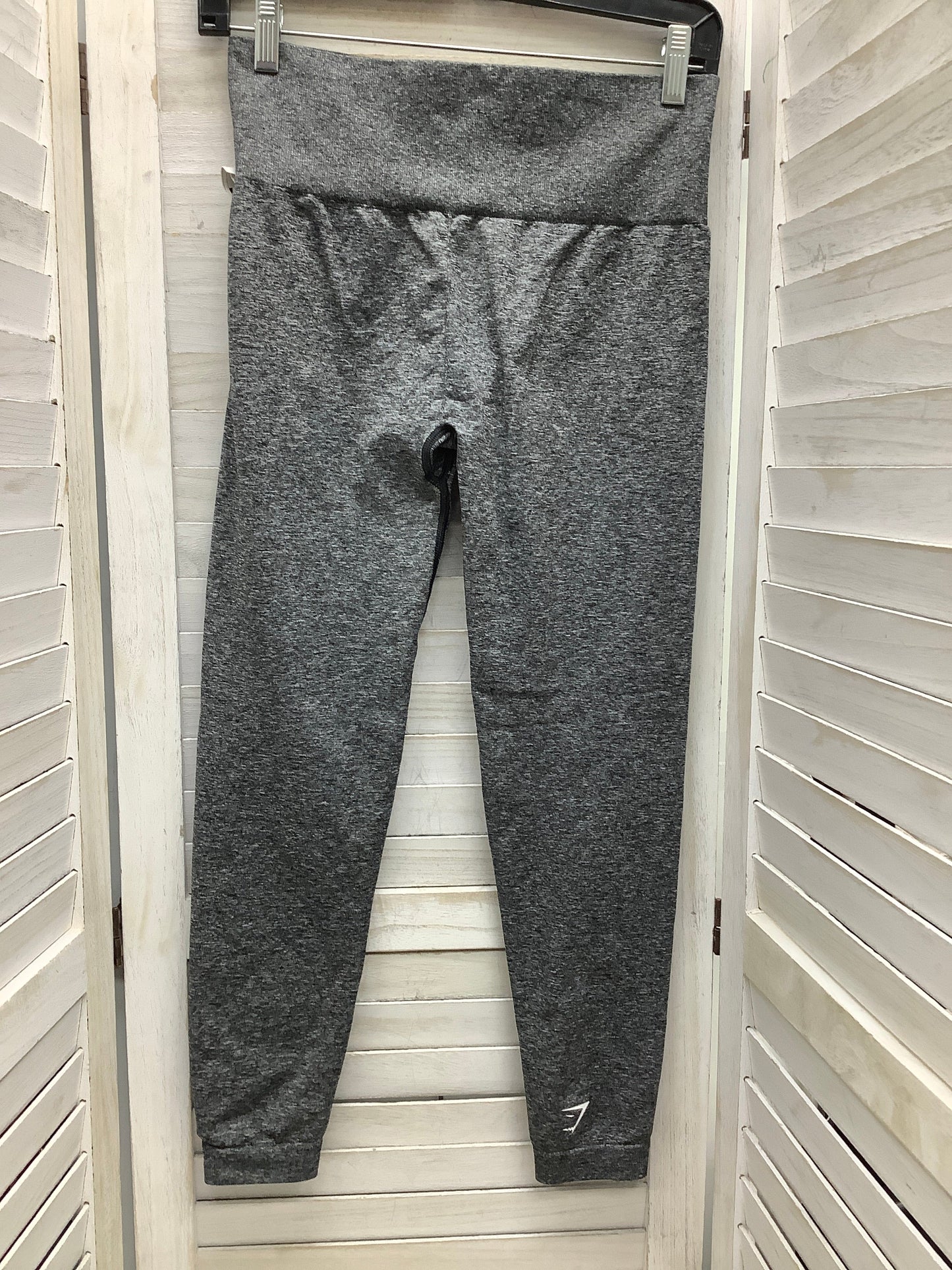 Athletic Leggings By Gym Shark In Grey, Size: M