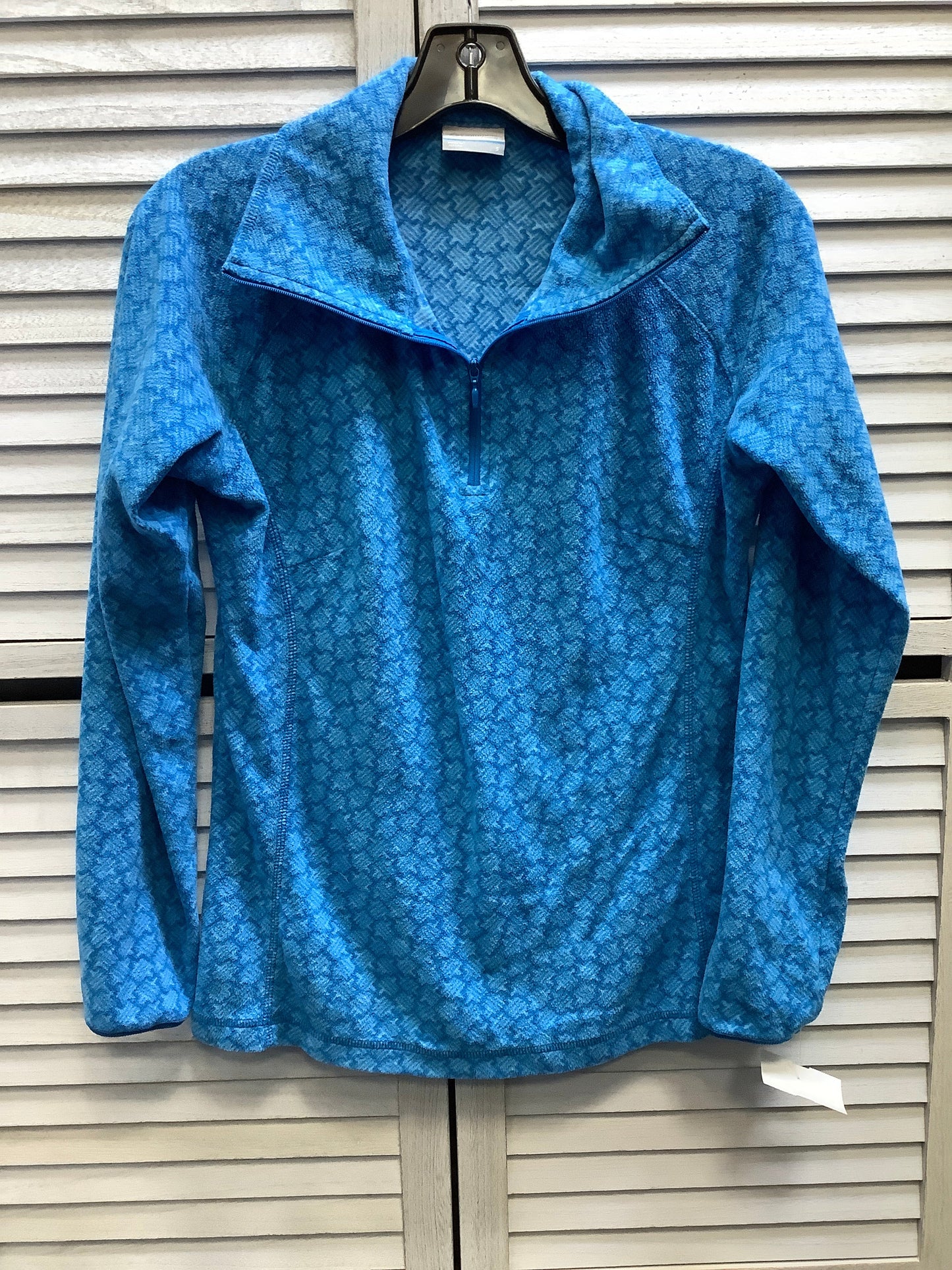 Jacket Fleece By Columbia In Blue, Size: S