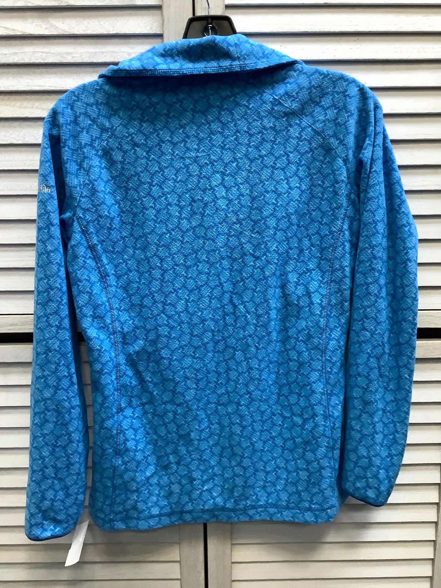 Jacket Fleece By Columbia In Blue, Size: S