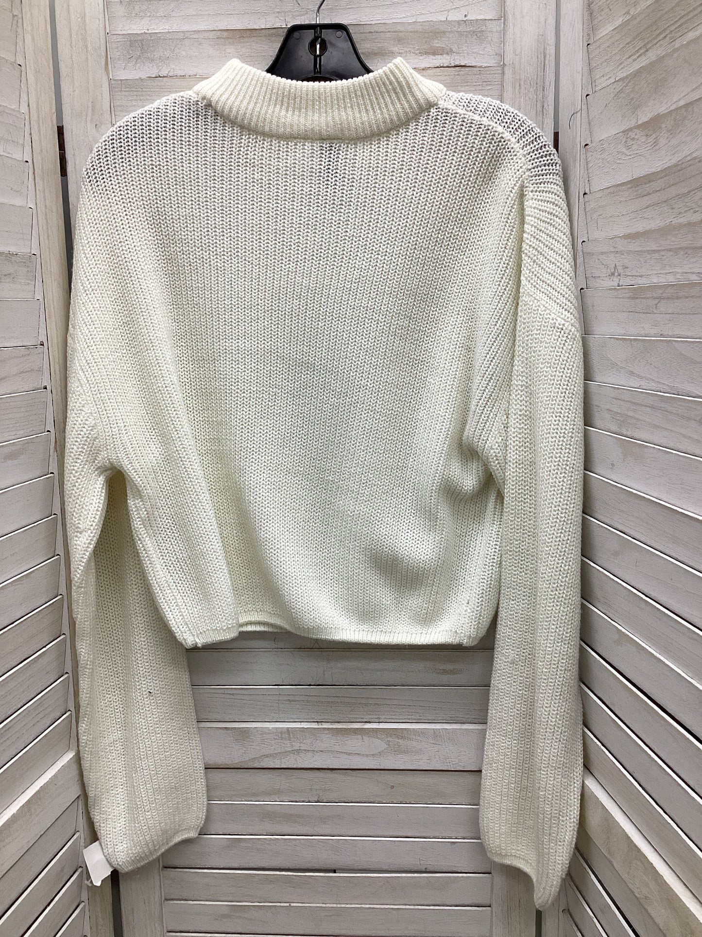 Sweater By Divided In Cream, Size: L