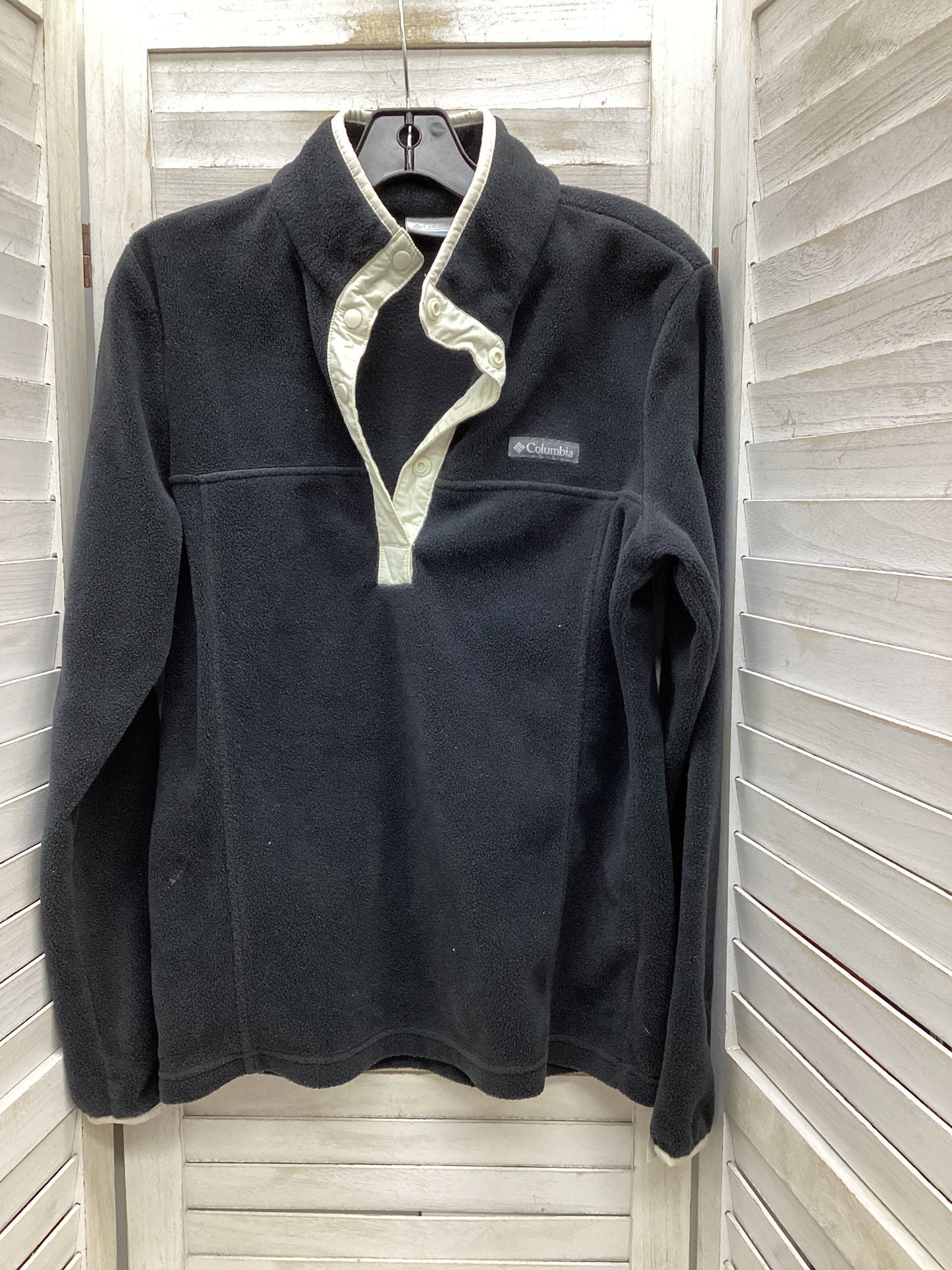 Jacket Fleece By Columbia In Grey, Size: S