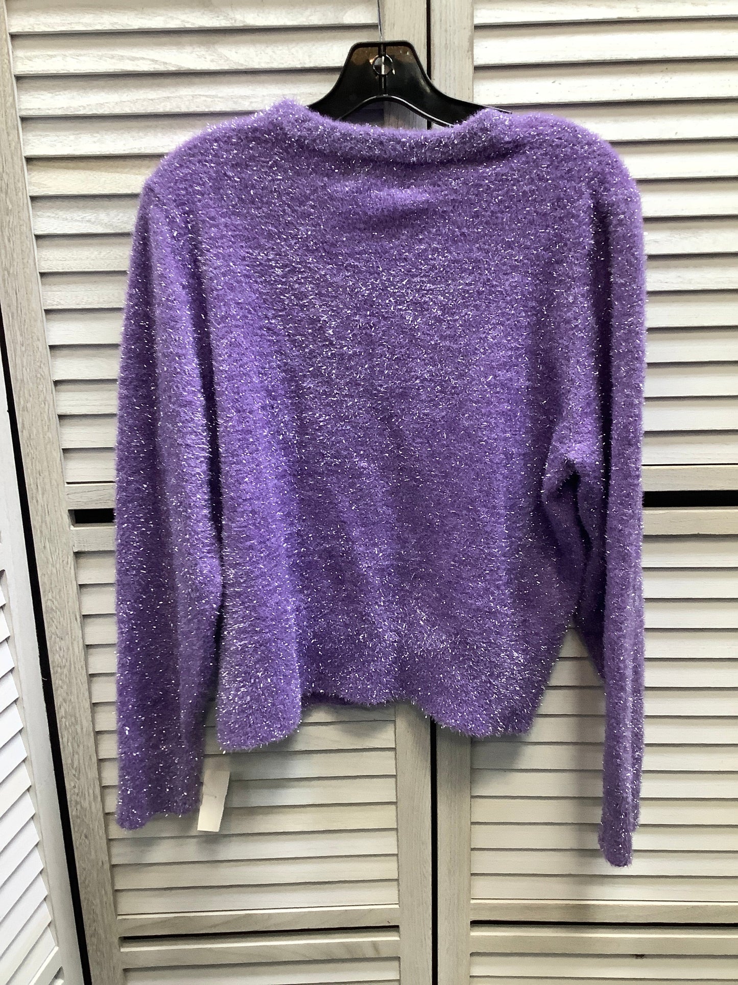 Sweater By Old Navy In Purple, Size: L