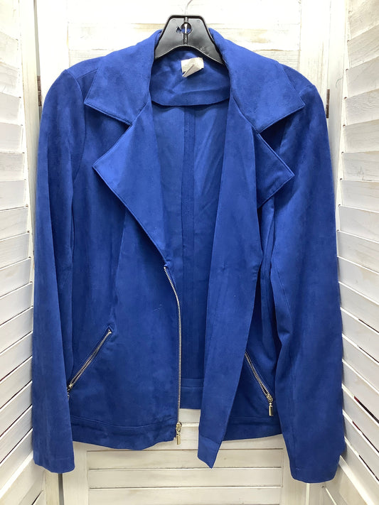 Jacket Other By Chicos In Blue, Size: S