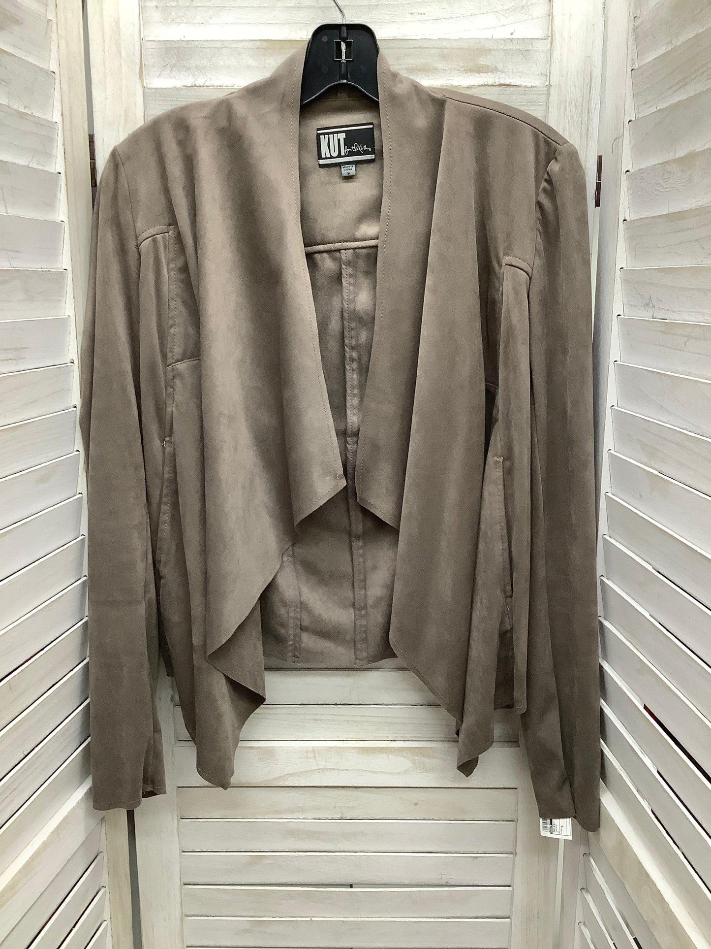 Jacket Other By Kut In Taupe, Size: S