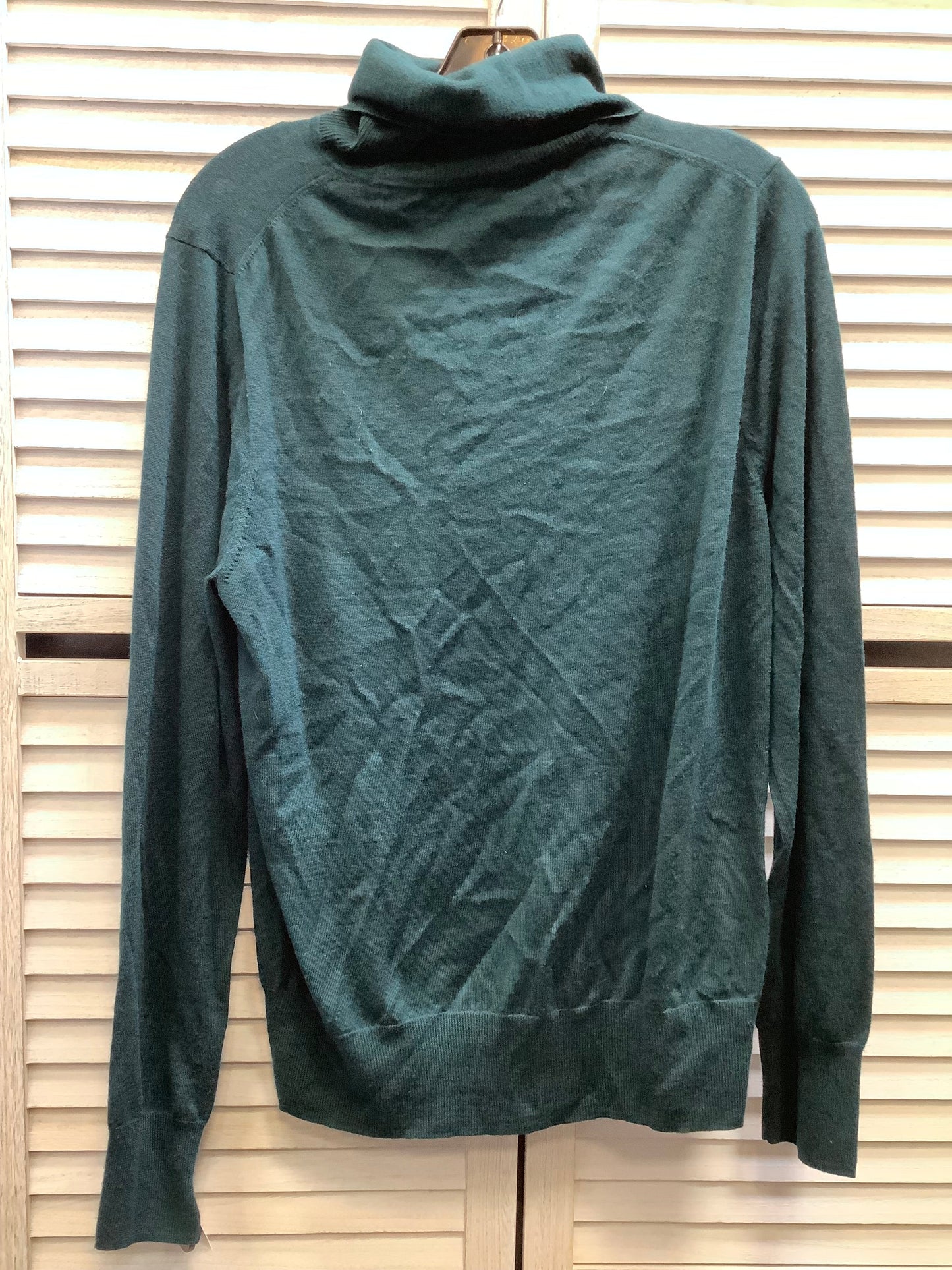 Top Long Sleeve By J. Crew In Teal, Size: Xl