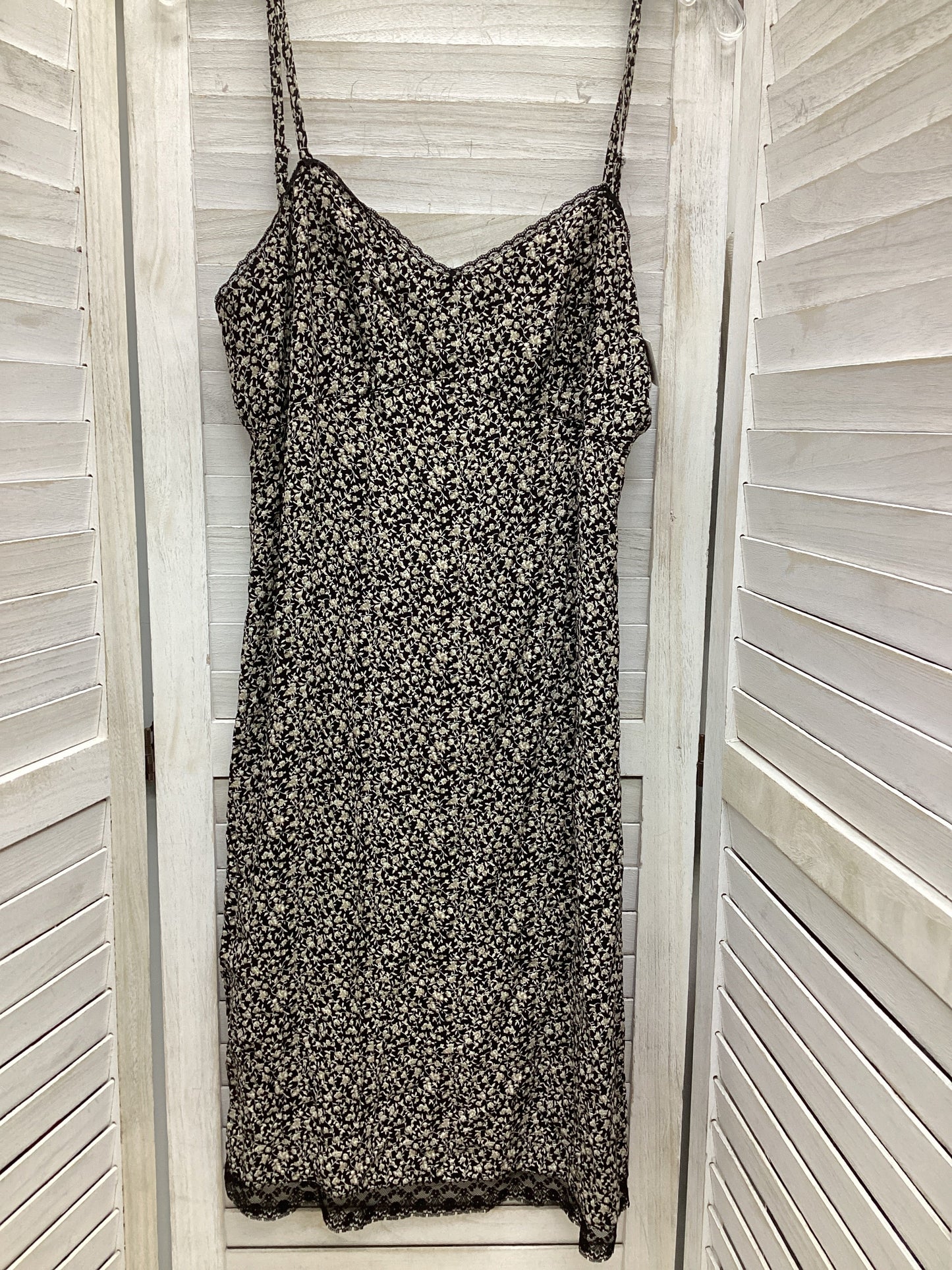 Dress Casual Midi By Old Navy In Floral Print, Size: 6