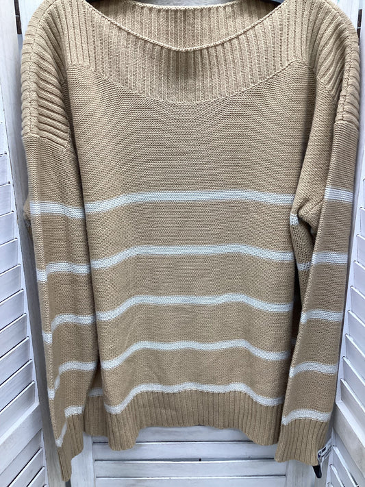 Sweater By Time And Tru In Tan, Size: Xxl