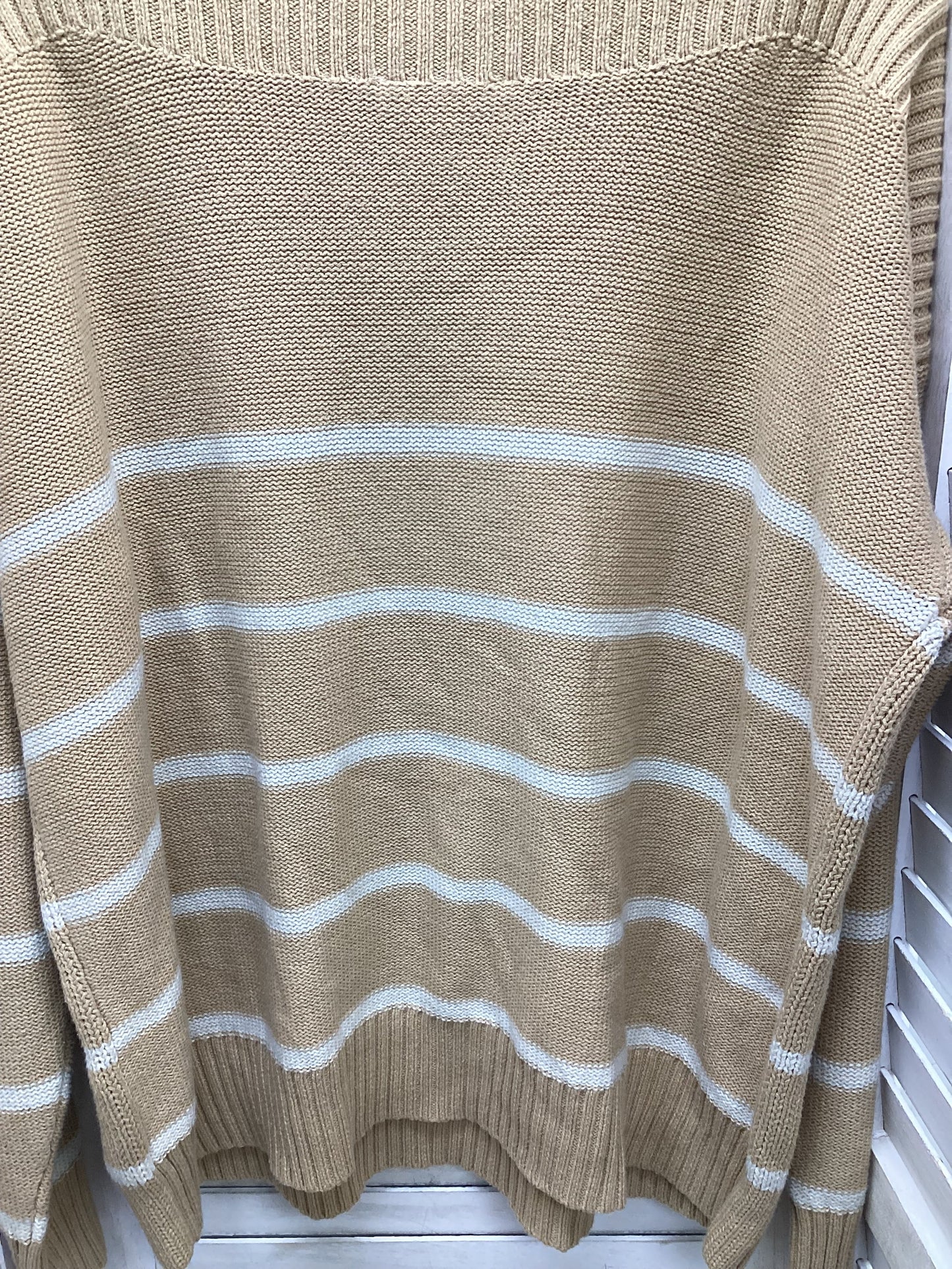 Sweater By Time And Tru In Tan, Size: Xxl