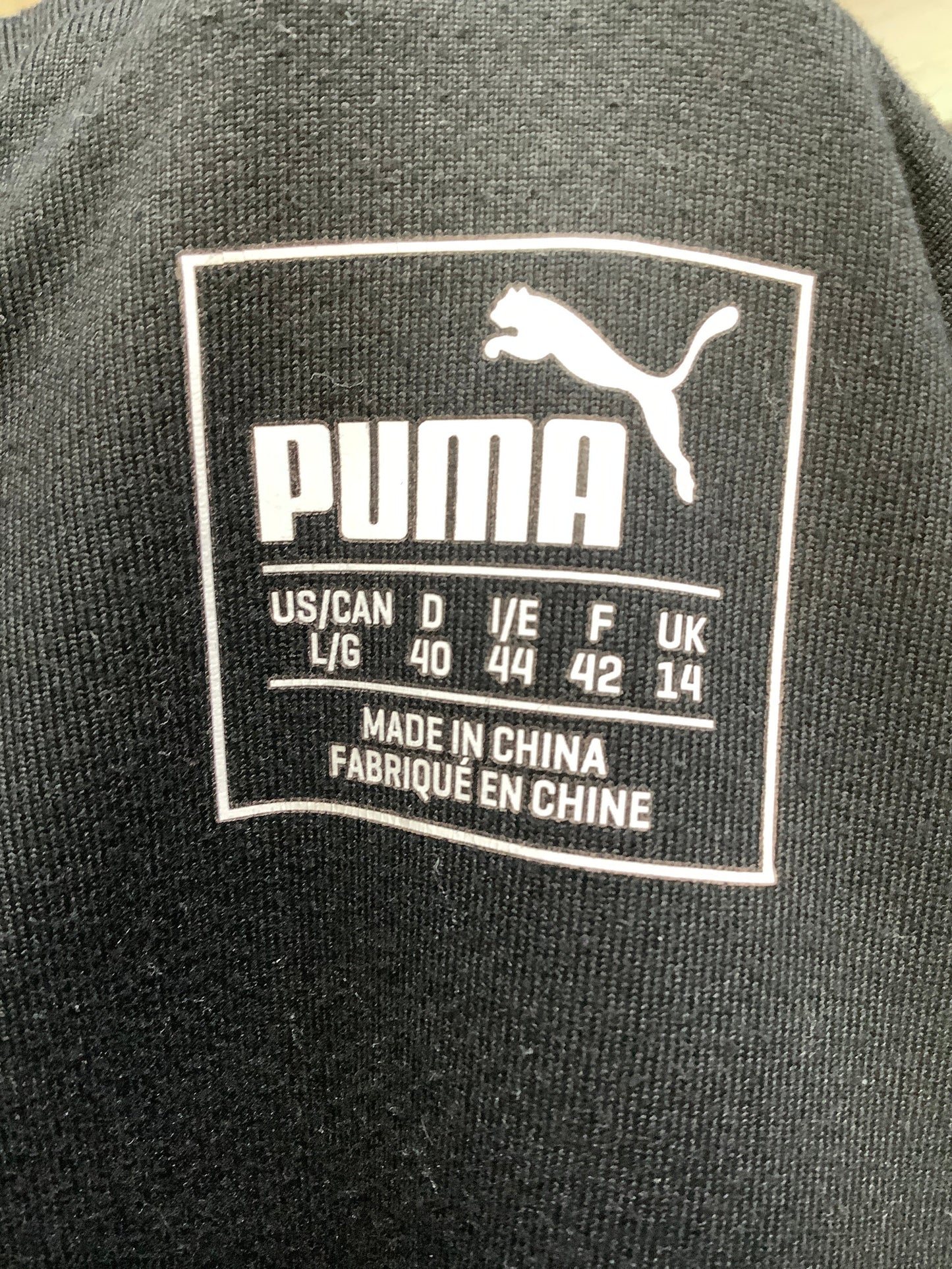 Athletic Leggings By Puma In Black, Size: L