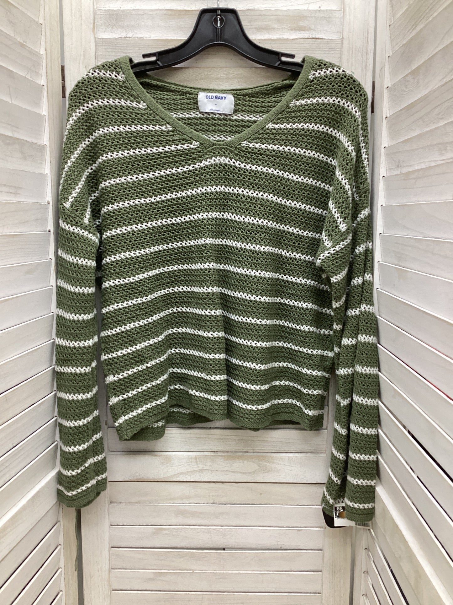 Sweater By Old Navy In Striped Pattern, Size: M