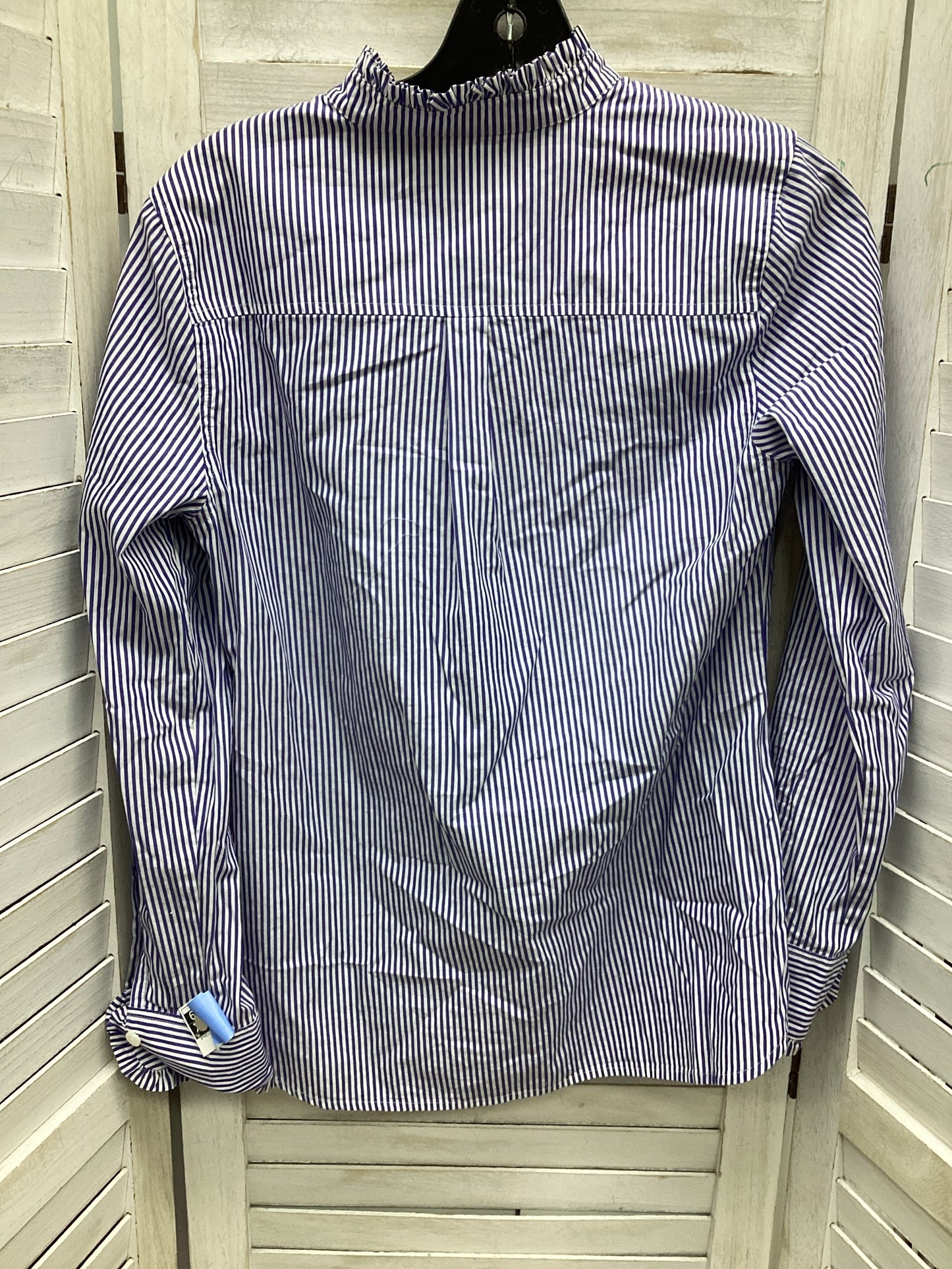 Top Long Sleeve By Vineyard Vines In Striped Pattern, Size: 2