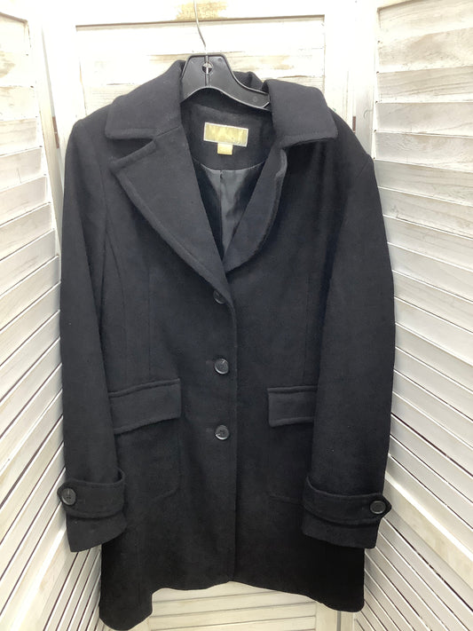 Coat Peacoat By Michael By Michael Kors In Black, Size: L