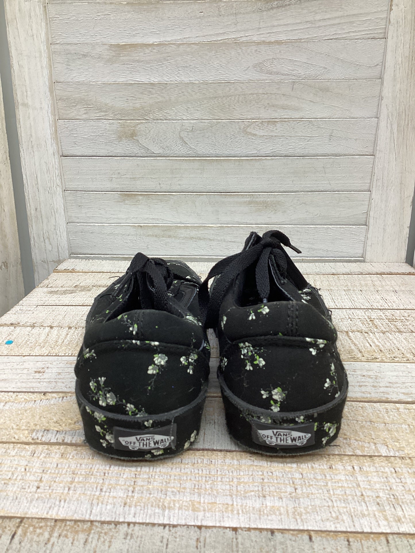 Shoes Sneakers By Vans In Floral Print, Size: 5.5