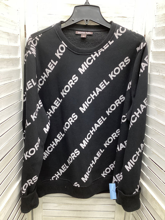 Top Long Sleeve By Michael By Michael Kors In Black, Size: Xl