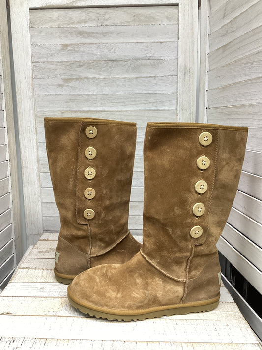 Boots Snow By Ugg In Tan, Size: 7