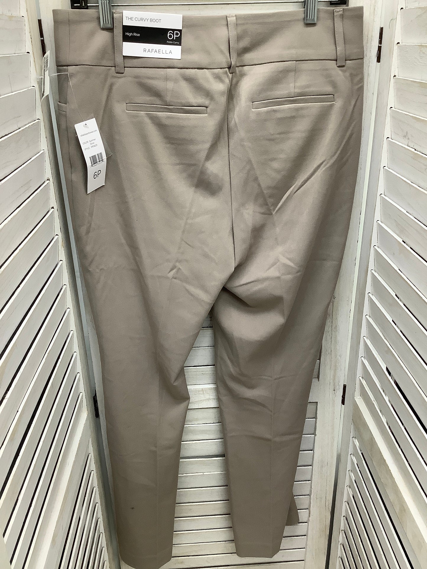 Pants Chinos & Khakis By Rafaella In Tan, Size: 6p