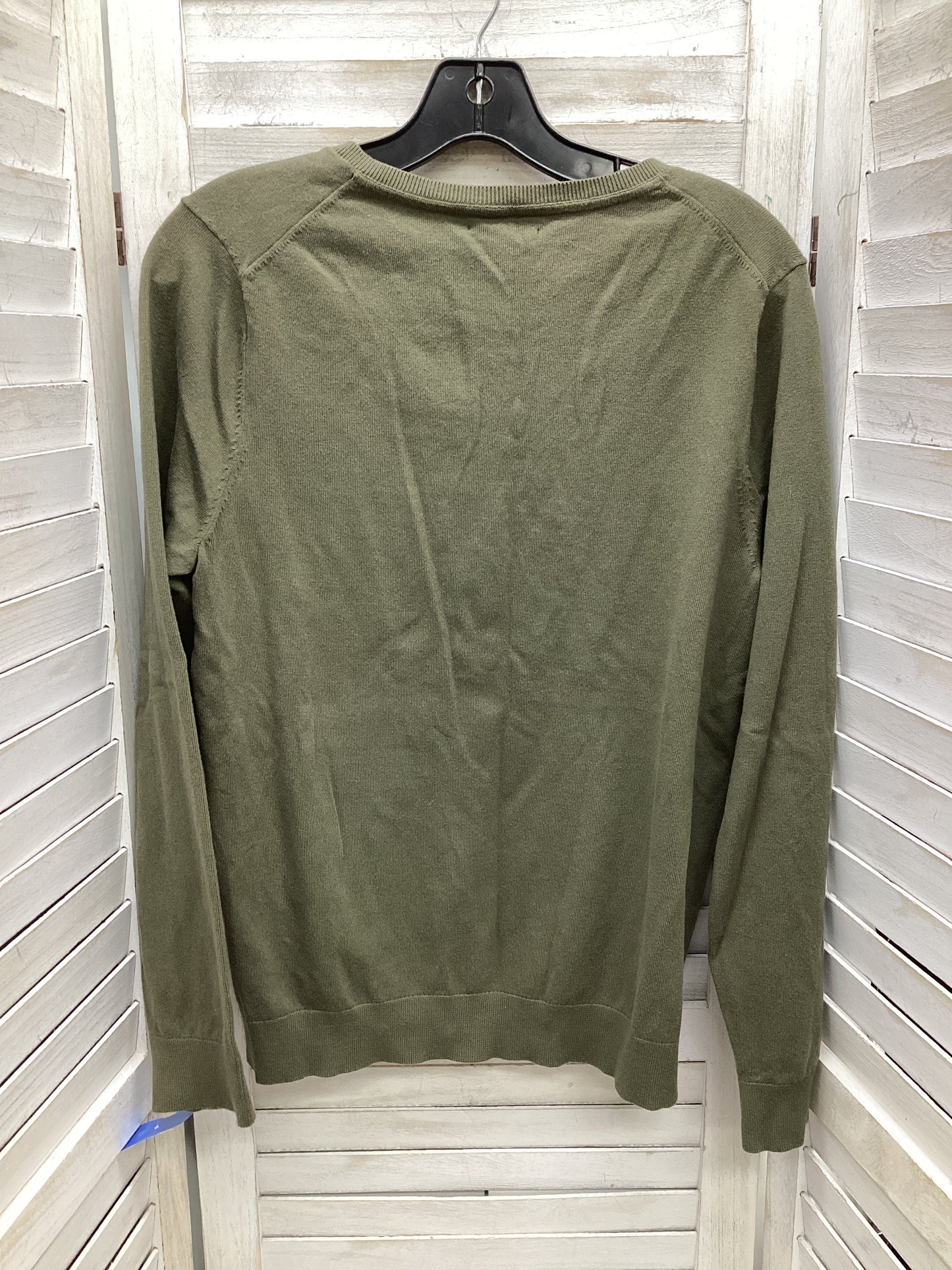 Sweater By Tommy Hilfiger In Green, Size: L