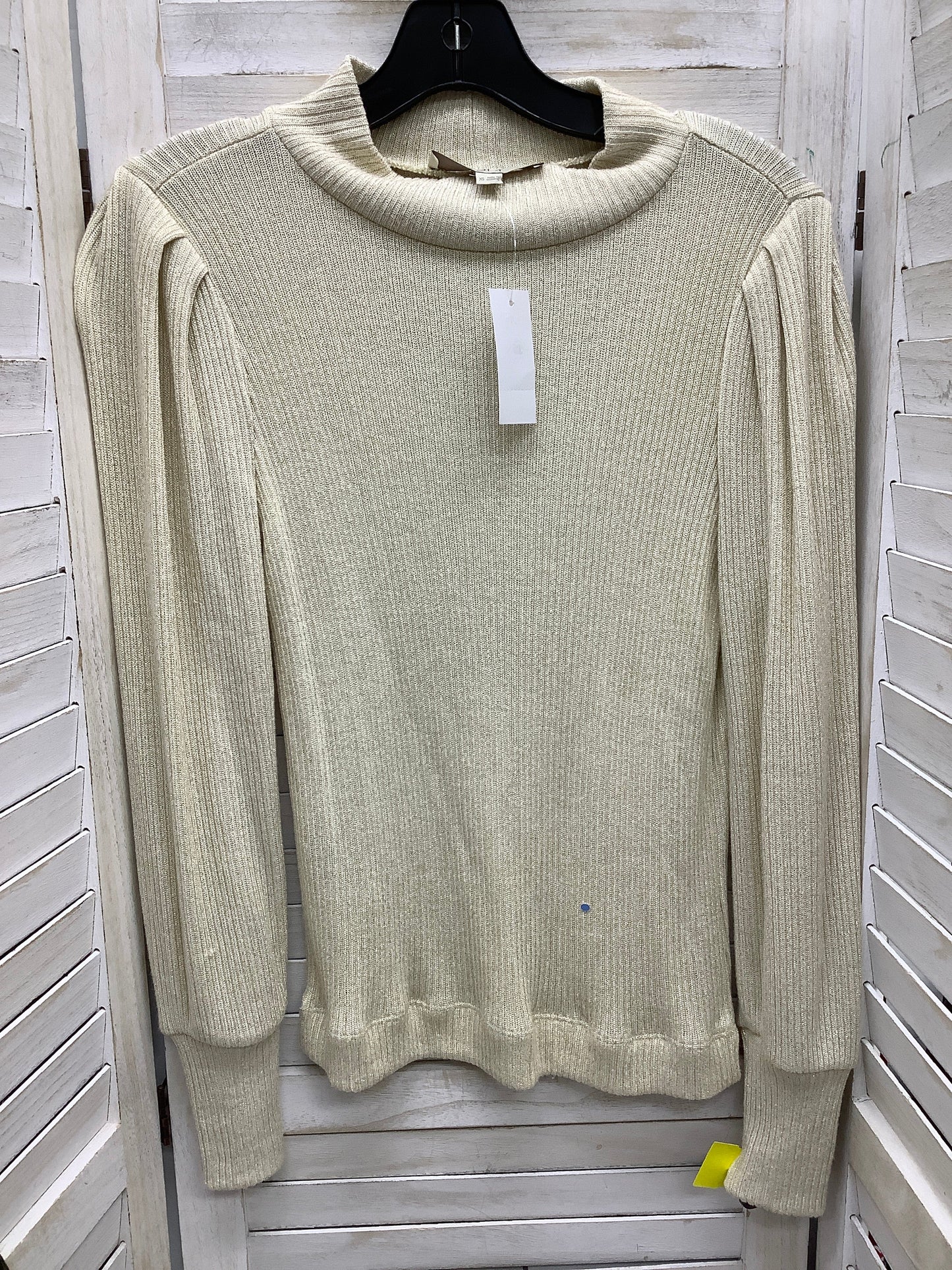 Sweater By Loft In Gold, Size: Xs