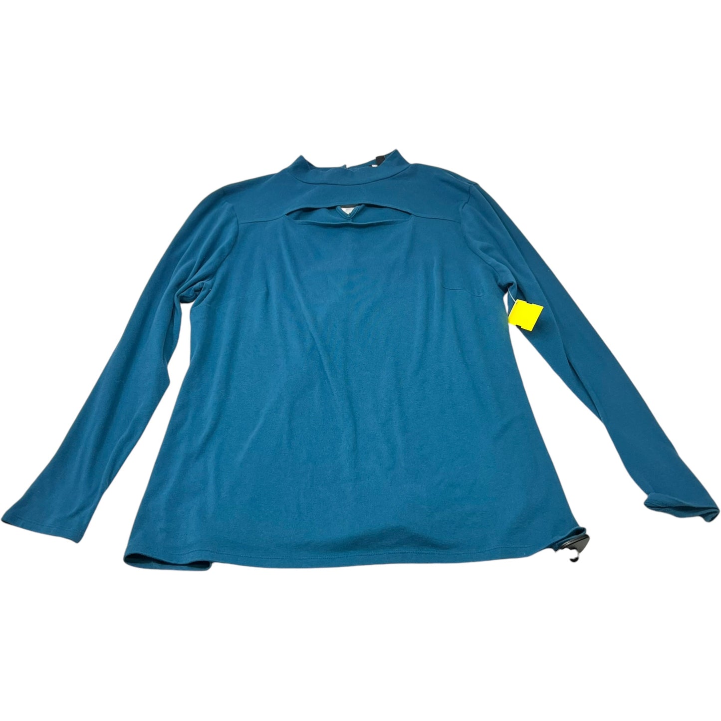 Top Long Sleeve By Lane Bryant In Blue, Size: Xl