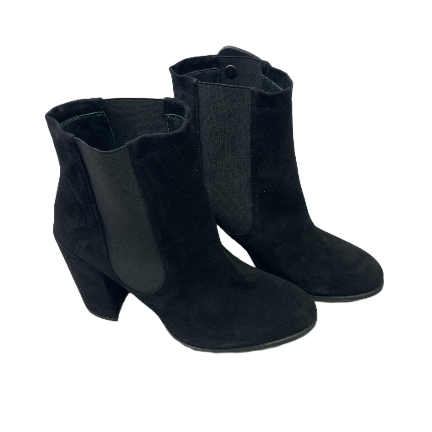 Black  Boots Ankle Heels By Stuart Weitzman  Size: 10