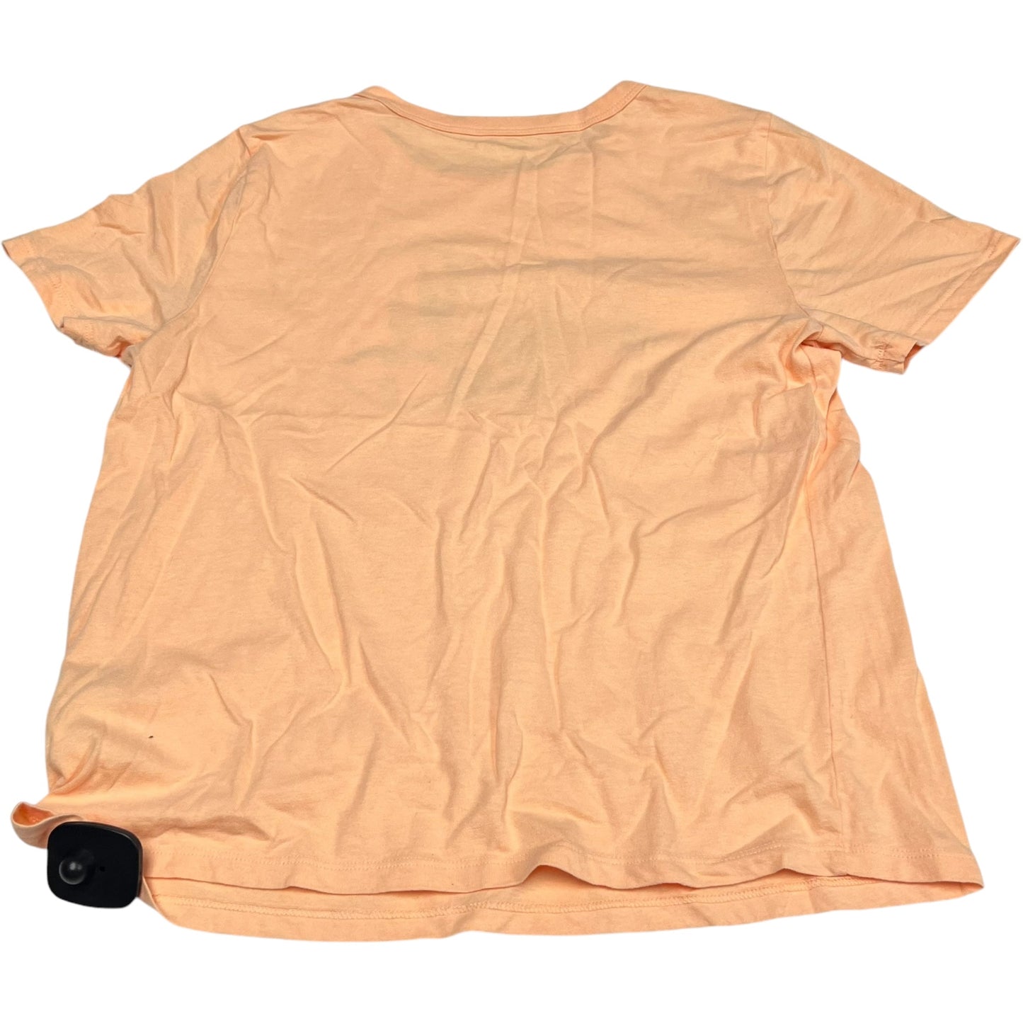 Top Short Sleeve Basic By Old Navy In Orange, Size: S