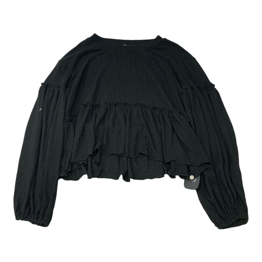 Top Long Sleeve By Altard State In Black, Size: S