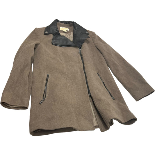 Coat Peacoat By Michael By Michael Kors In Tan, Size: L