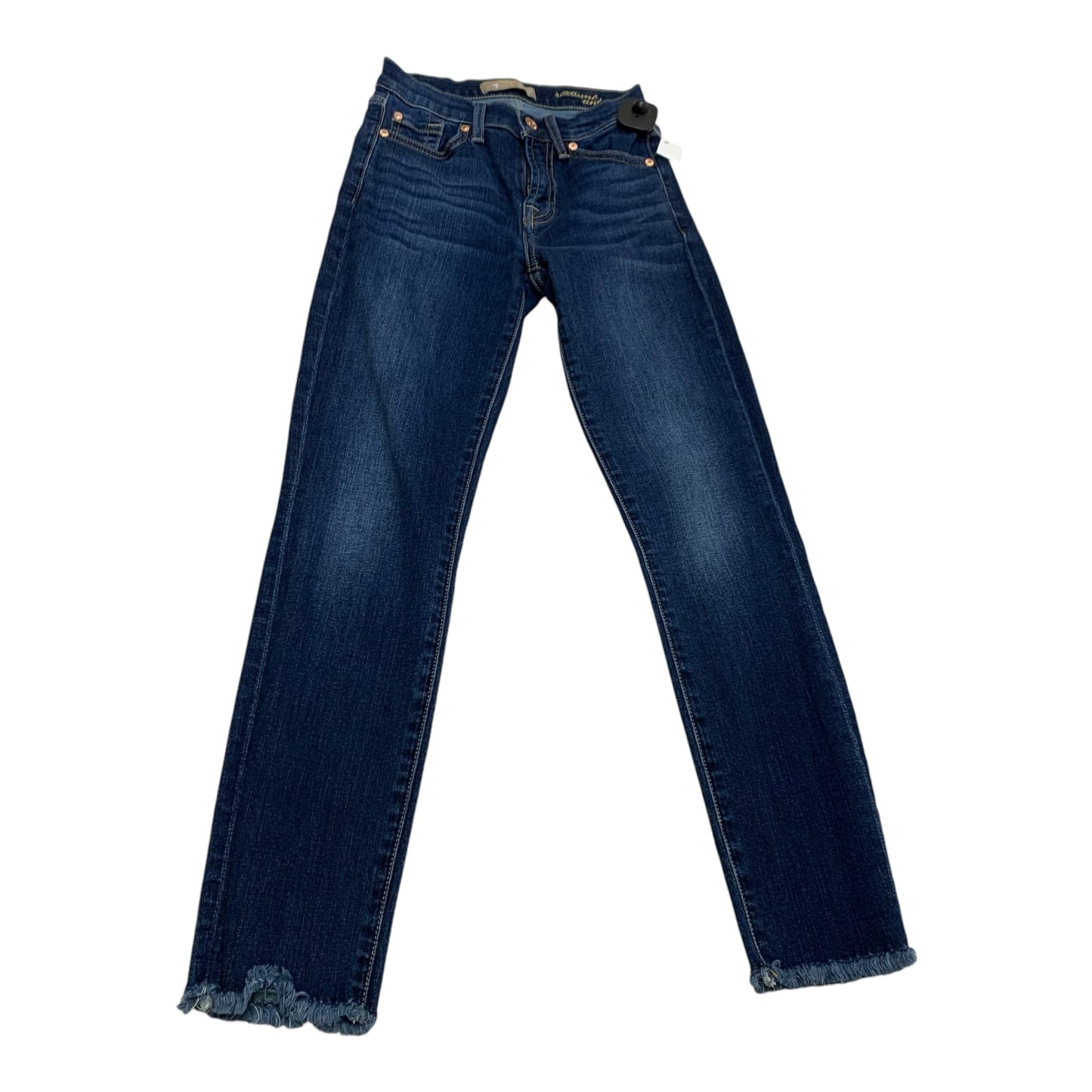 Jeans Designer By 7 For All Mankind In Blue Denim, Size: Xxs