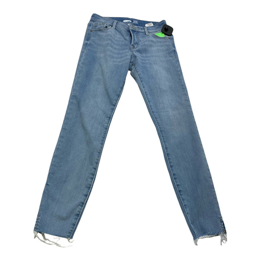 Jeans Skinny By Old Navy In Blue Denim, Size: 0