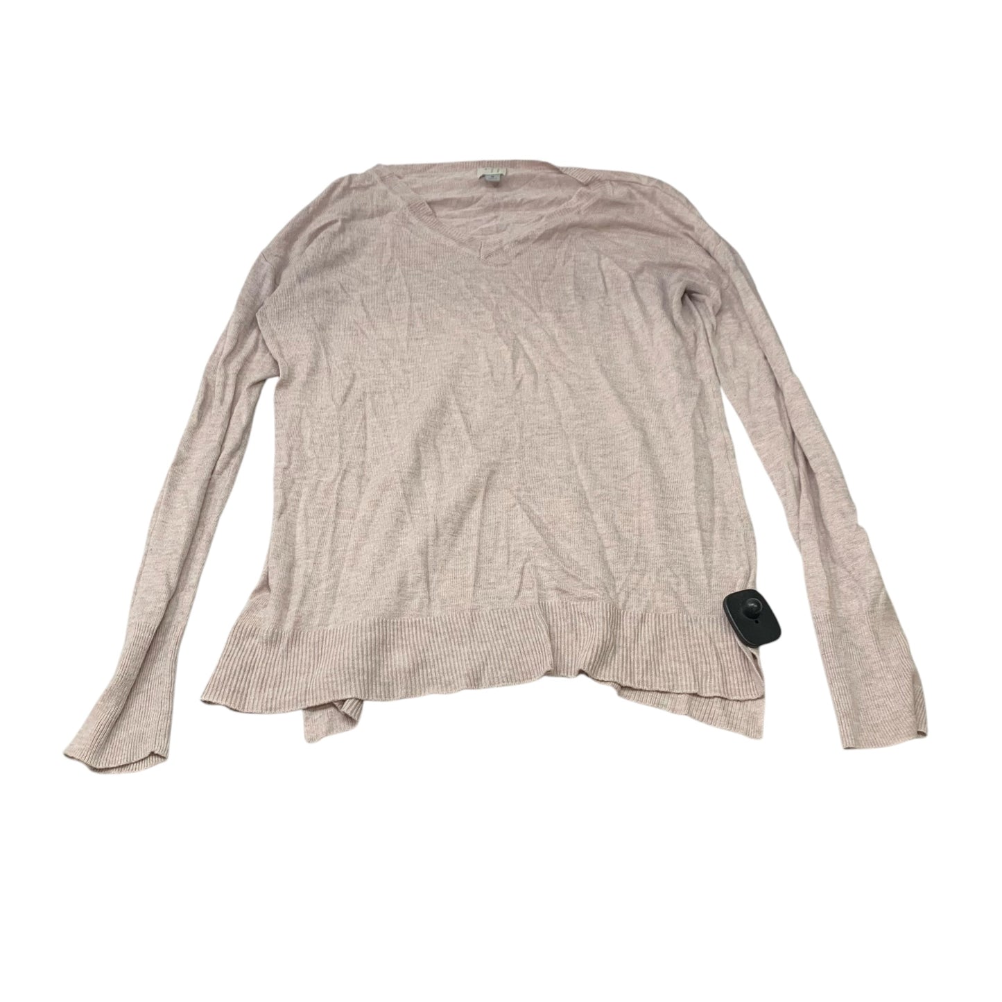 Top Long Sleeve Basic By A New Day In Pink, Size: M