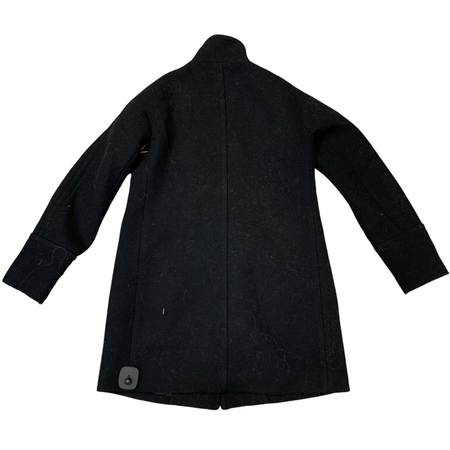 Coat Wool By J. Crew In Black, Size: Xs