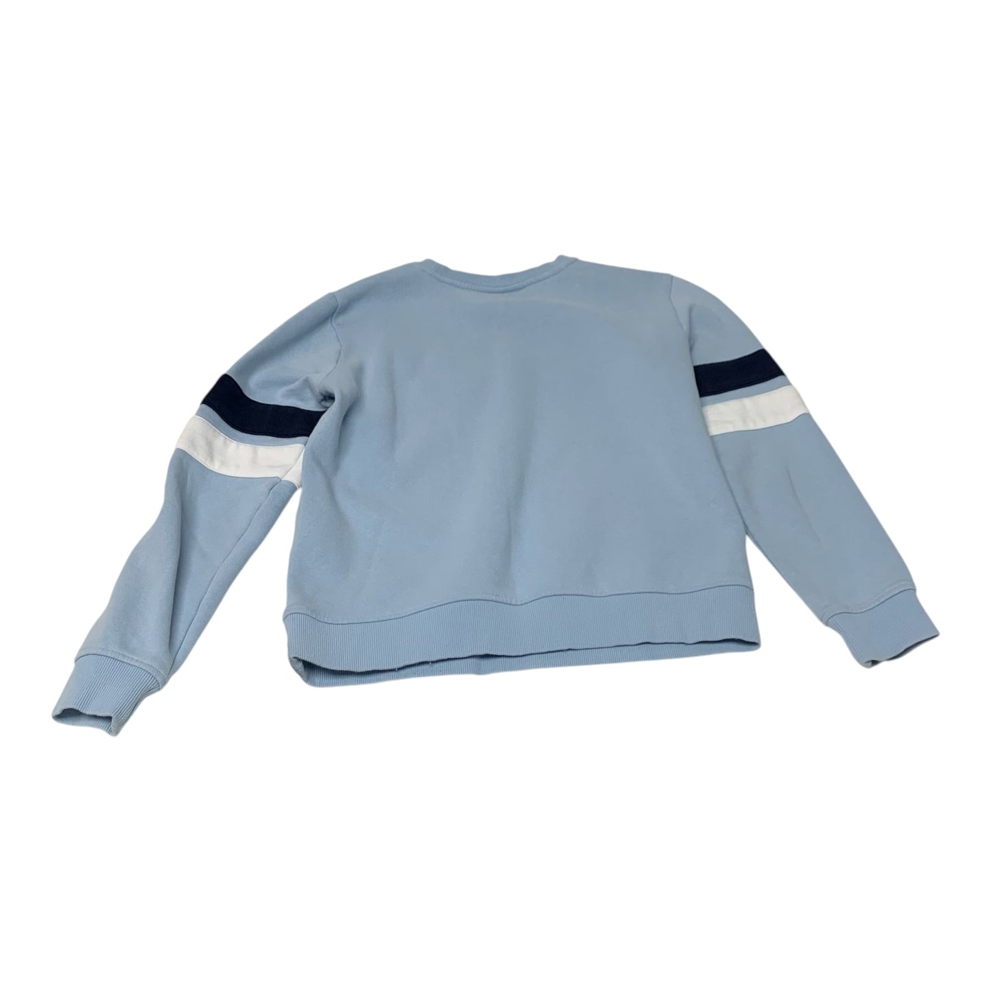 Sweatshirt Crewneck By Fila In Blue & White, Size: S