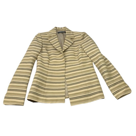 Blazer By Kasper In Striped Pattern, Size: S