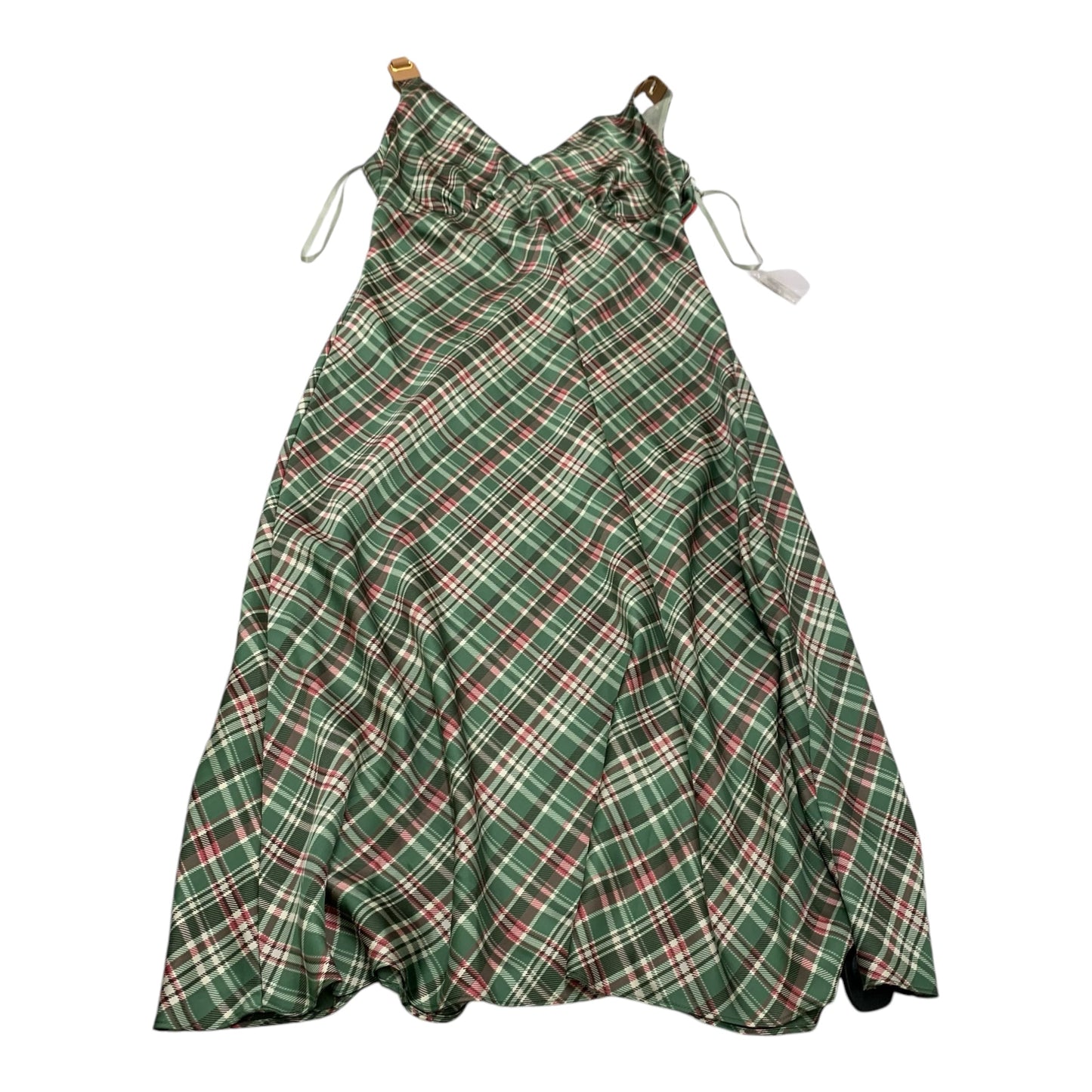 Dress Party Long By Ralph Lauren In Green & Pink, Size: M