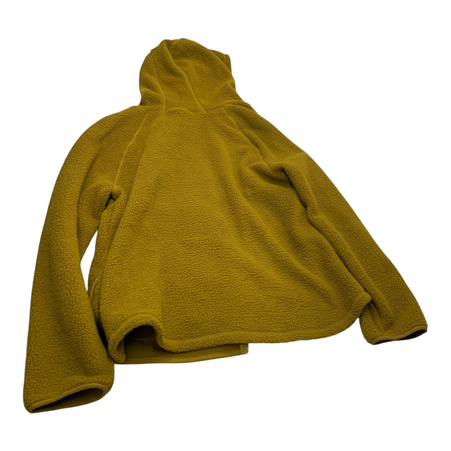 Jacket Fleece By Tek Gear In Yellow, Size: Xl