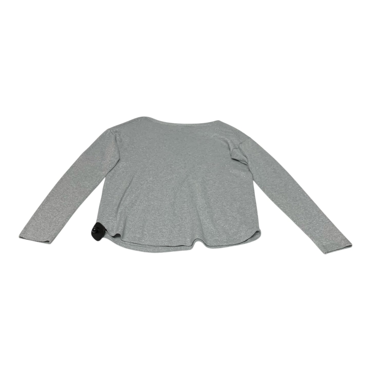 Top Long Sleeve By Talbots In Grey, Size: M