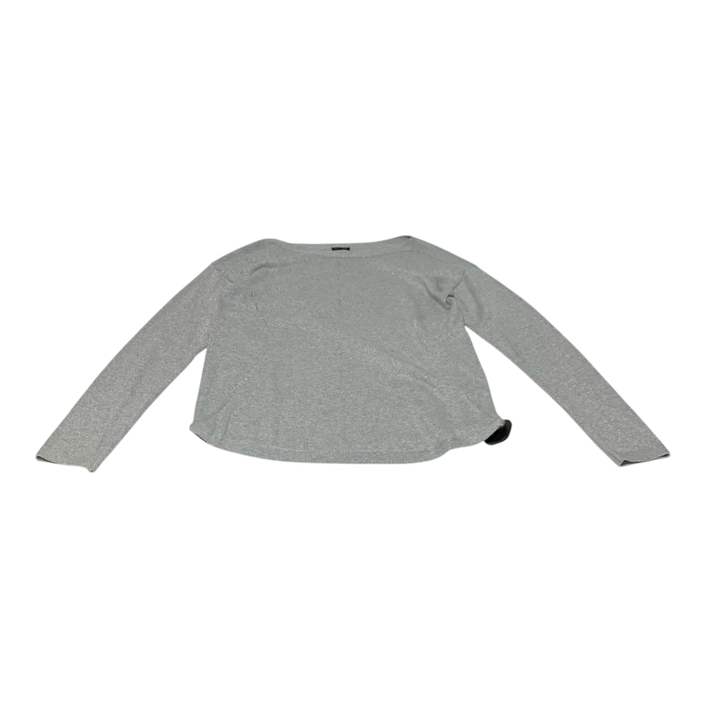 Top Long Sleeve By Talbots In Grey, Size: M