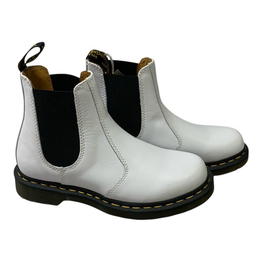 Boots Combat By Dr Martens In White, Size: 8