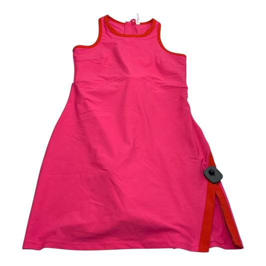 Athletic Dress By Sage In Pink & Red, Size: M