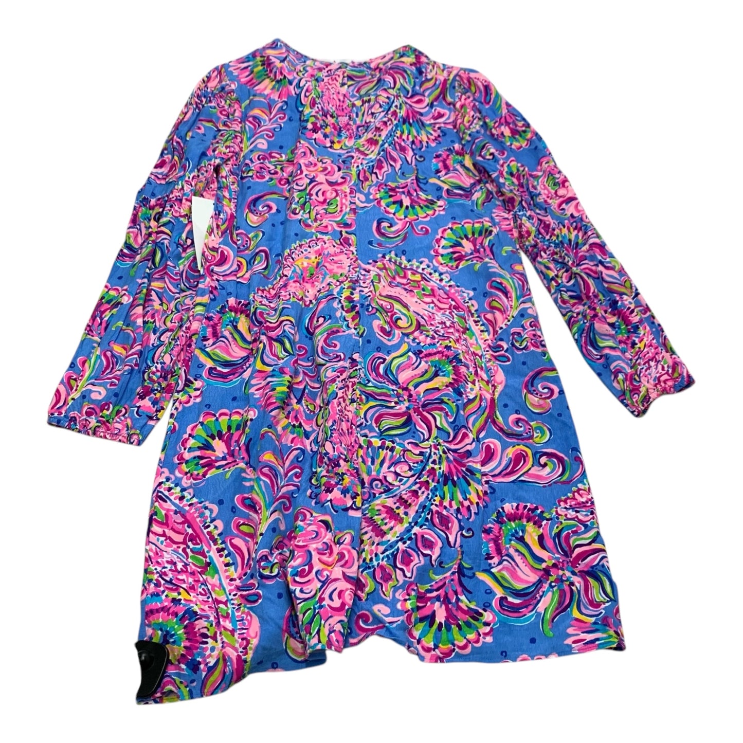 Dress Designer By Lilly Pulitzer In Blue & Pink, Size: M